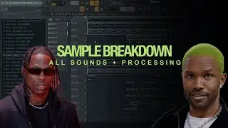 travis scott and frank ocean sample breakdown | how to make samples