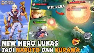 NEW HERO LUKAS NARUTO MOBILE LEGENDS UDAH RILIS ! REAL BISA BERUBAH KURAMA