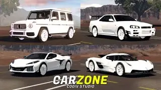4 NEW CARS! (NEW UPDATE) - ROBLOX (CAR ZONE)