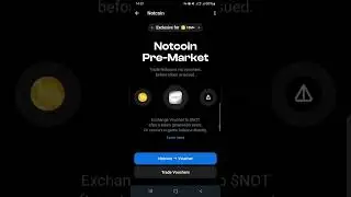 free airdrop earn by tap the screen earn free notcoin trade option pre market vouchers 