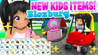 *NEW* HUGE *KID UPDATE* in BLOXBURG Roblox LITTLE TIKES & More!