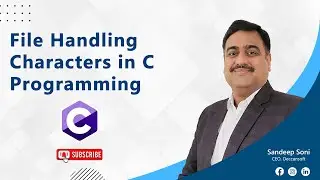 File Handling Characters in C Programming Tutorial