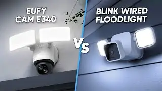 Eufy Floodlight Cam E340 Vs Blink Wired Floodlight | Which to Buy?