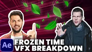 How To FREEZE TIME in After Effects (Element 3D Tutorial)