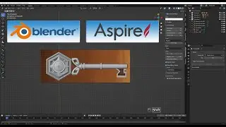 Make 3D relief model  with Blender and make G code with Vectric Aspire