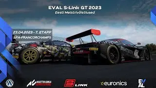 S-Link GT 2023 - 7. Etapp @ SPA-FRANCORCHAMPS