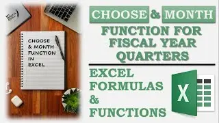 #shorts | CHOOSE and MONTH function for Fiscal Quarters