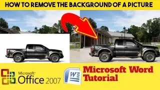 How to Quickly Remove Image Background in Microsoft Word || MS Word Tutorial II Quick and Easy