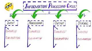 What is Information Processing cycle in Urdu| Types of IPC in Hindi full explanation| WA top teach