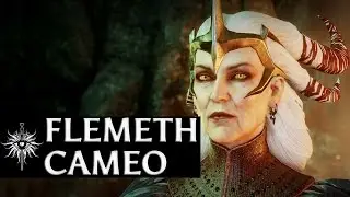 Dragon Age: Inquisition - Flemeth Cameo (Kieran/Dark Ritual performed)