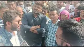 Jignesh Mevani Supported to Ramapir No Tekro - Vadaj People Against illegal Demolition