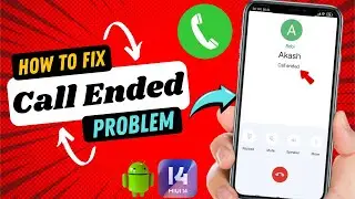 How To Fix Call Ended Problem On Android| Call Disconnecting Problem Solve 2024