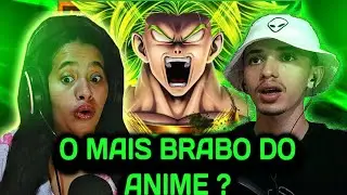 REAGIMOS - Saiyajin LENDÁRIO  (Broly) | Dragon ball SUPER | Tkraps