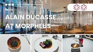 🇲🇴 [Alain Ducasse at Morpheus] 2 MICHELIN French fine dining experience head by chef Alain Ducasse