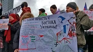 Митинг в Донецке: за референдум и против кровавого пастора. 16.03.2014