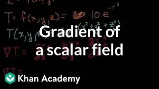 Gradient of a scalar field | Multivariable Calculus | Khan Academy