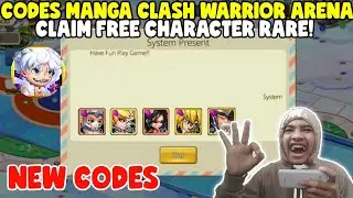 *NEW All* GIFT CODE REDEEM MANGA CLASH 2024 JULY | REDEEM CODES MANGA CLASH WARRIOR ARENA