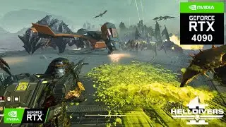 HELLDIVERS 2: EXTRACT SAMPLES ORDER on RTX 4090 24GB (4K Maximum Graphics)