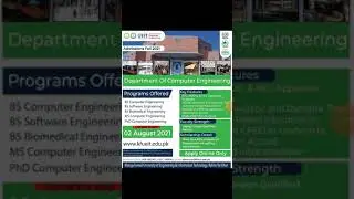 kfueit admission 2021 || Khwaja Fareed University Rahim Yar Khan #shorts