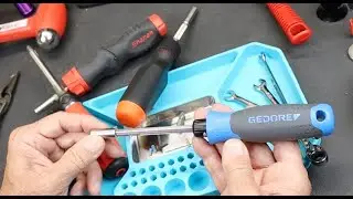 Silky Smooth. Near-Zero Backdrag. The Gedore SilentGEAR Ratcheting Screwdriver delivers the spins!