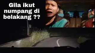 Cewe cantik ikut numpang di belakang setelah lewati kuburan 