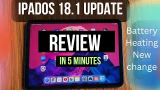 Ipados 18.1 Update Review | Watch before updating