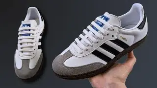 HOW TO BAR LACE ADIDAS SAMBA (Best Way!)