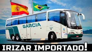 O PRIMEIRO ÔNIBUS IRIZAR DO BRASIL FOI IMPORTADO DA ESPANHA PELA VIAÇÃO GARCIA