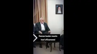 Hamas leader meets Iran’s Khamenei