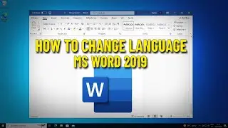 Change Language Microsoft Word 2019 | How To change the Display Language in Office Word ✅