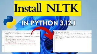 How to Install NLTK  in Python  [2024 Update] | NLTK Installation