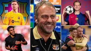 BARCELONA VS YOUNG BOYS - Flick speaks, Frenkie de Jong RETURNS, Gavi update & Szczesny's arrival!