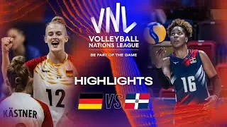 🇩🇪 GER vs. 🇩🇴 DOM - Highlights Week 3 | Women's VNL 2023