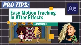 Easy Motion Tracking in After Effects with pixipui