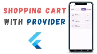 Shopping Cart In Flutter With Provider