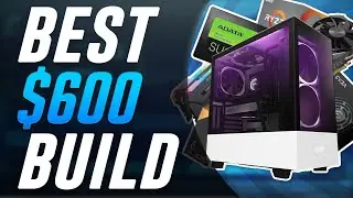 Best $600 BUDGET PC Build 2020!