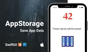 AppStorage: The EASIEST way to Save Data in SwiftUI Tutorial (2022)