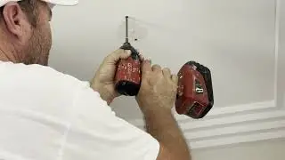 How to fix screws popping in ceiling