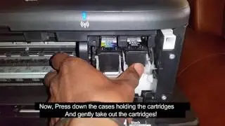 How to Replace The printer Ink Cartridges (Canon MX452)_easy to do!