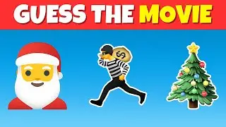 Guess the Movie by Emoji 🍿 Can You Name Them All? 🎬 | QuickQuiz Fun