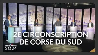 25 Juin 2024 : Débat de la 2e circonscription de Corse du Sud