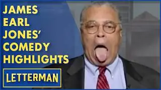 James Earl Jones' Comedy Highlights | David Letterman