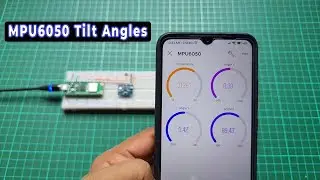 Monitor tilt angles on Blynk IoT using MPU6050 & Raspberry Pi Pico W