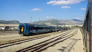 From the Adriatic Sea deep into the Balkan Mountains | Croatia from train 🇭🇷