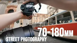 Street Photography in a new city - PRAGUE with Tamron 70-180 & Fujifilm X-E4