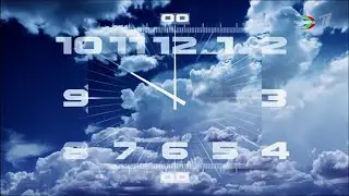 Часы и заставка Новостей. Первый канал - ТВ-Сфера (Харцызск). 14.10.2023