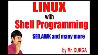 Linux with Sheell Programming YouTube Live Stream by Durga Sir