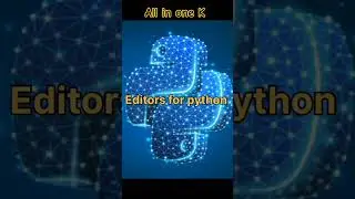 Editors for Python #computerscience #programming #python #pythonprogramming