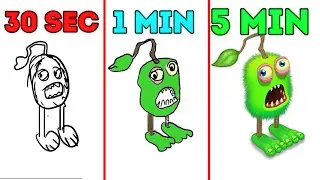 My Singing Monsters Furcorn But I Draw It In 30 Seconds! ( MSM )