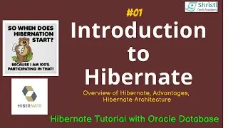 Hibernate Tutorial for beginners | Hibernate Full course -  Introduction to Hibernate